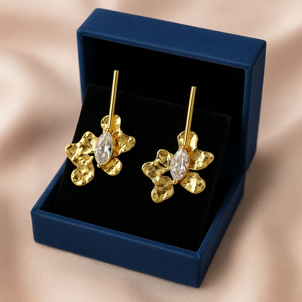 Radiant Petal Sculpt Earrings