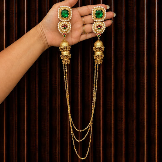Kashvi Earrings with Necklace