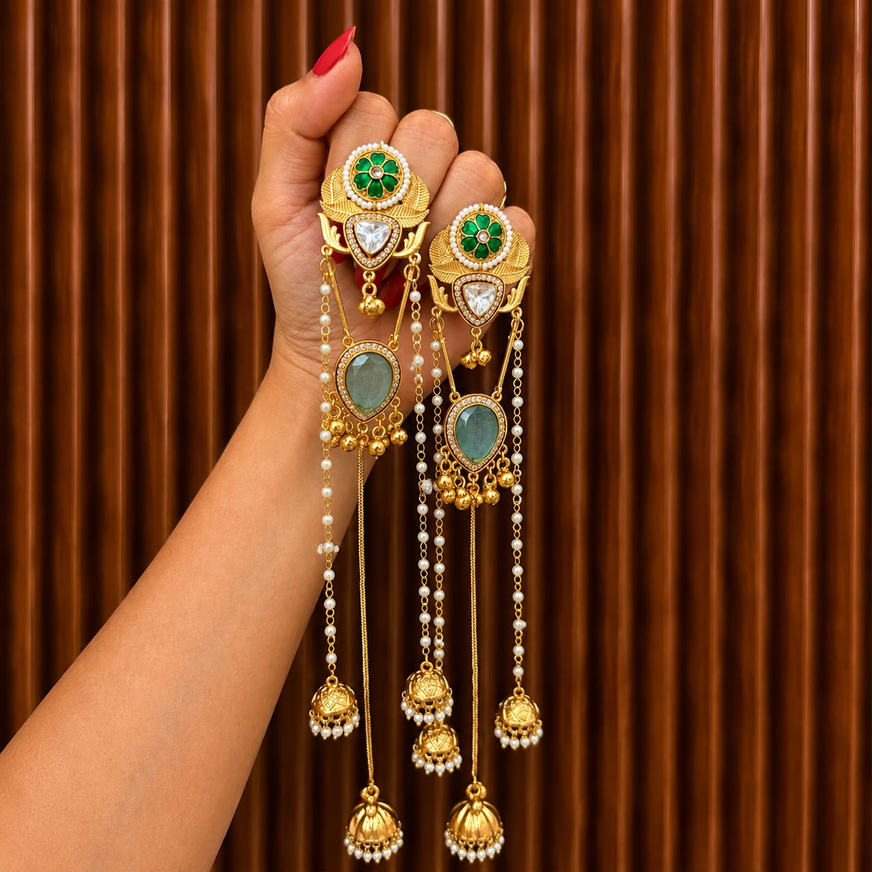 Mayuri Statement Earrings