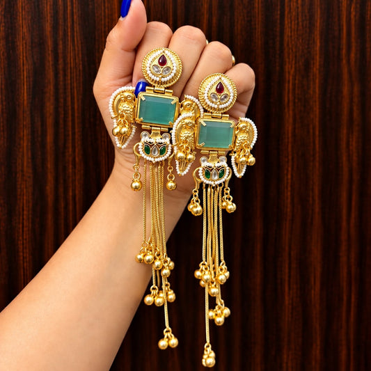 Vrinda Kashmiri Earrings
