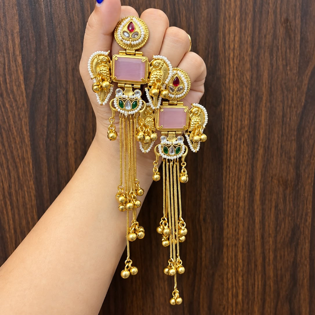 Vrinda Kashmiri Earrings