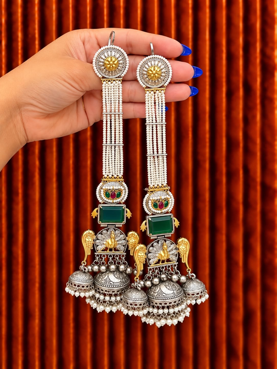 Neelima Dual tone jumka