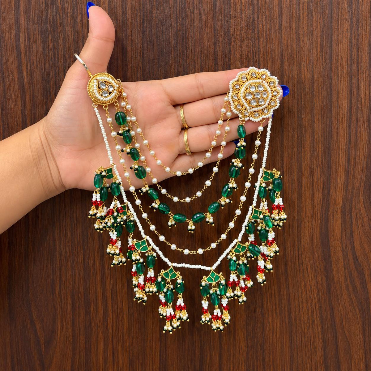 Navneet Earchain Earrings