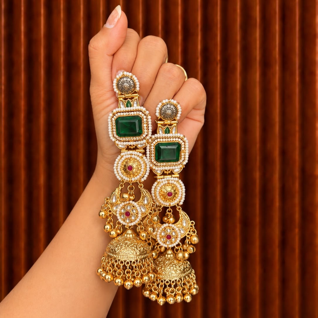 Rubina Jhumka Earrings