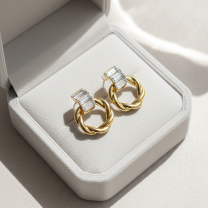 Twist of Grace Earrings