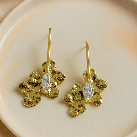 Radiant Petal Sculpt Earrings