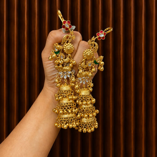 mayuri Jhumka Earrings