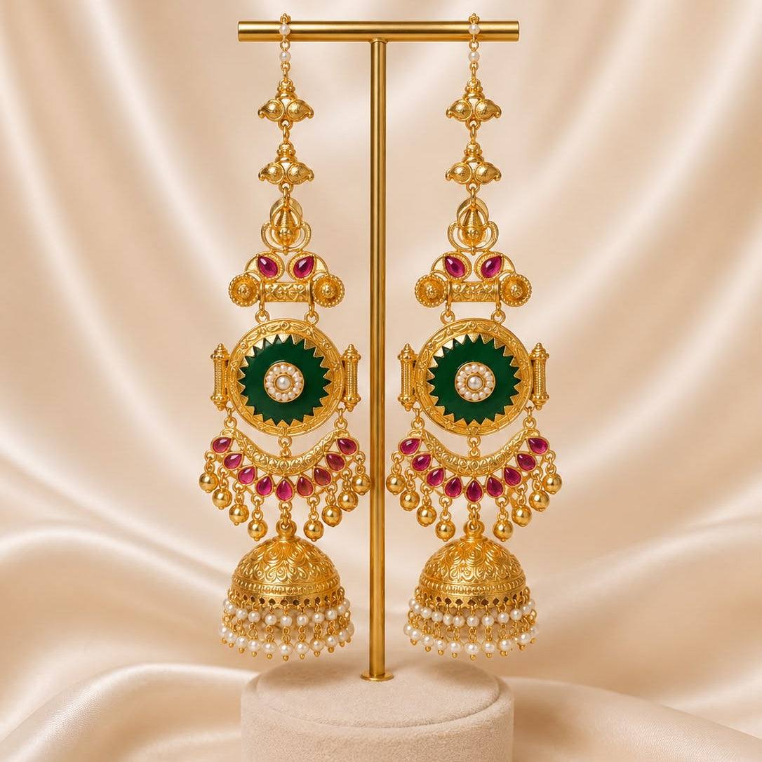 Statement Jhumka Earring