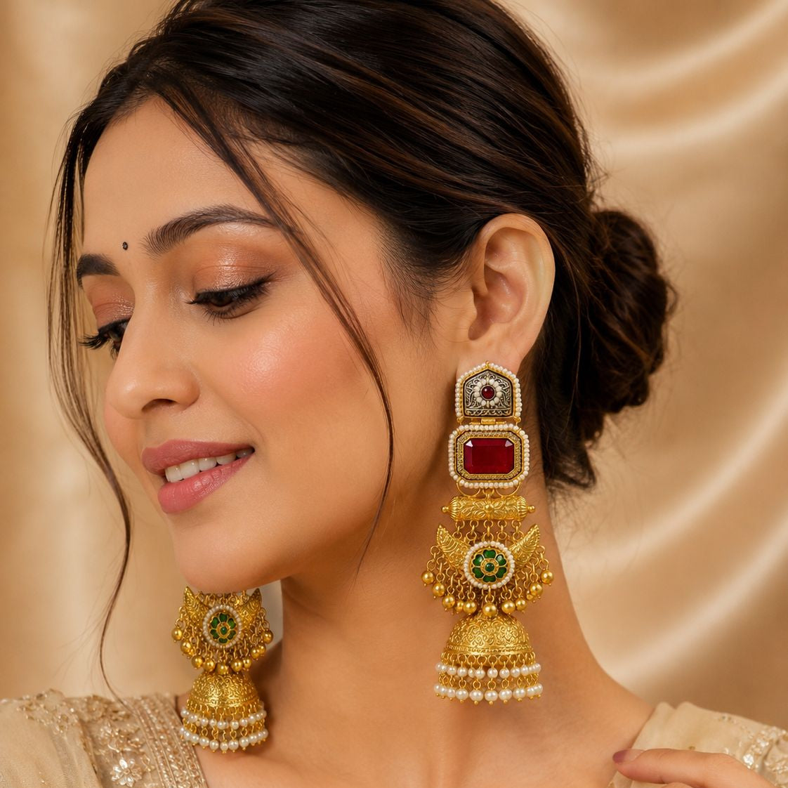 Vaidehi Rajsi Jhumkas