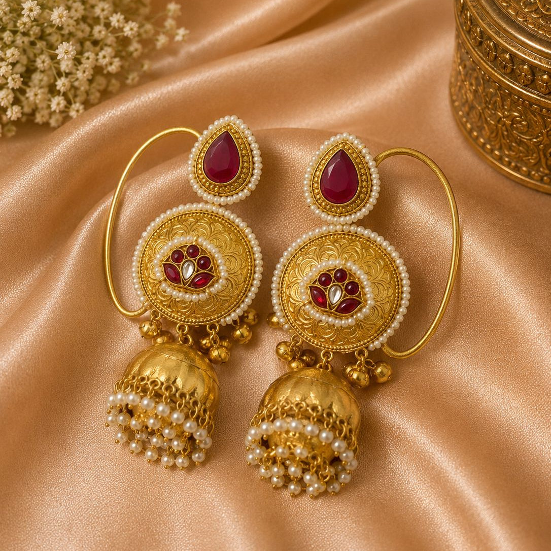 Aarohi Jhumka Earrings