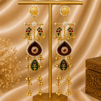 Gulnaar Long Earrings