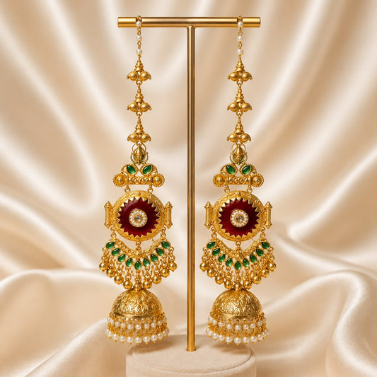 Statement Jhumka Earring