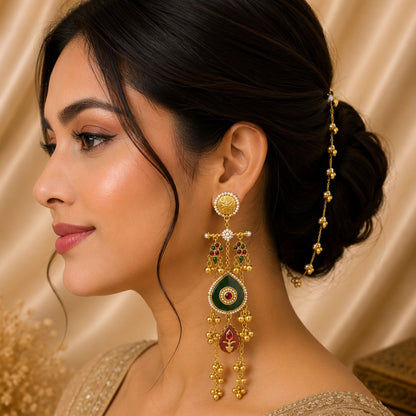 Gulnaar Long Earrings