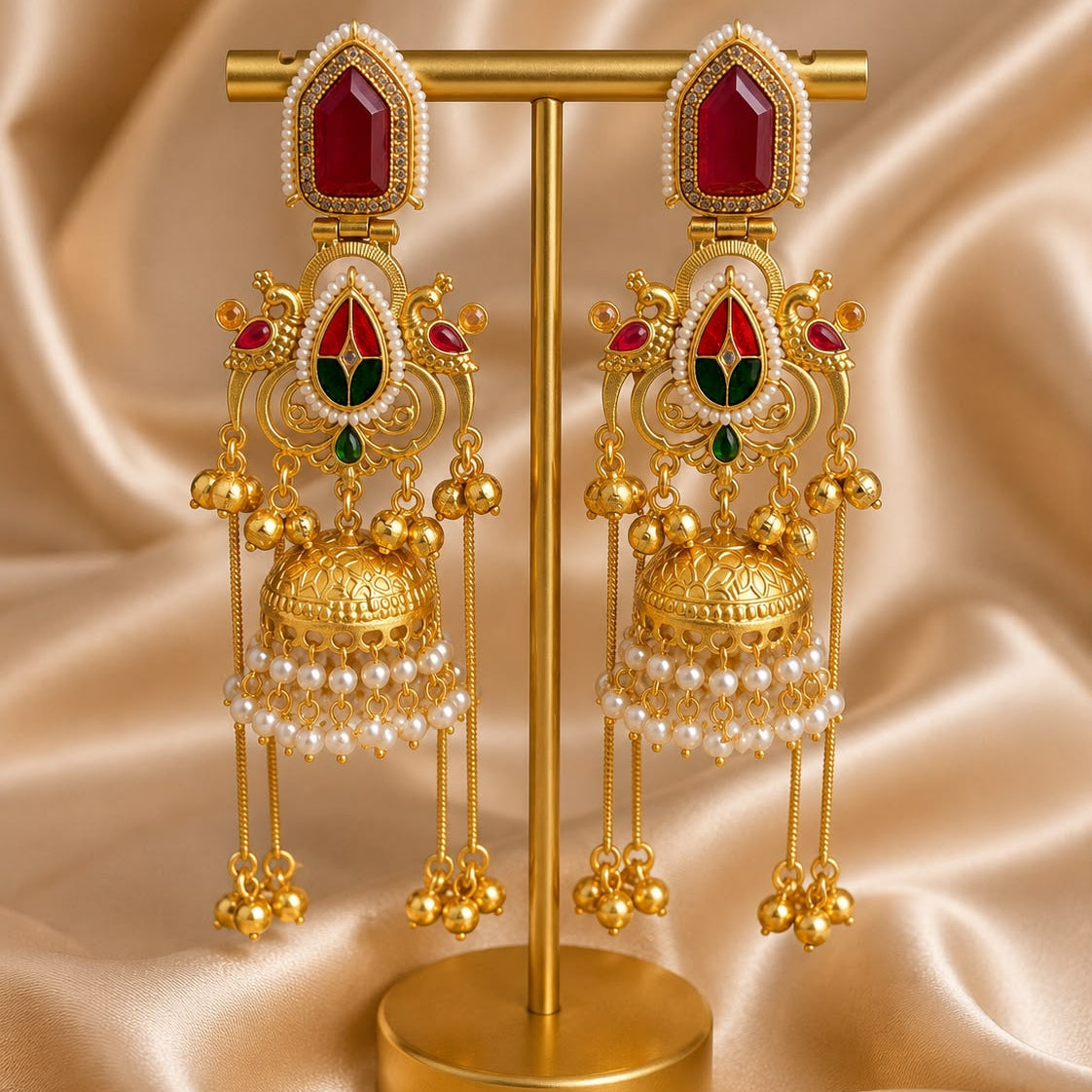 Ira  Jhumka Earrings