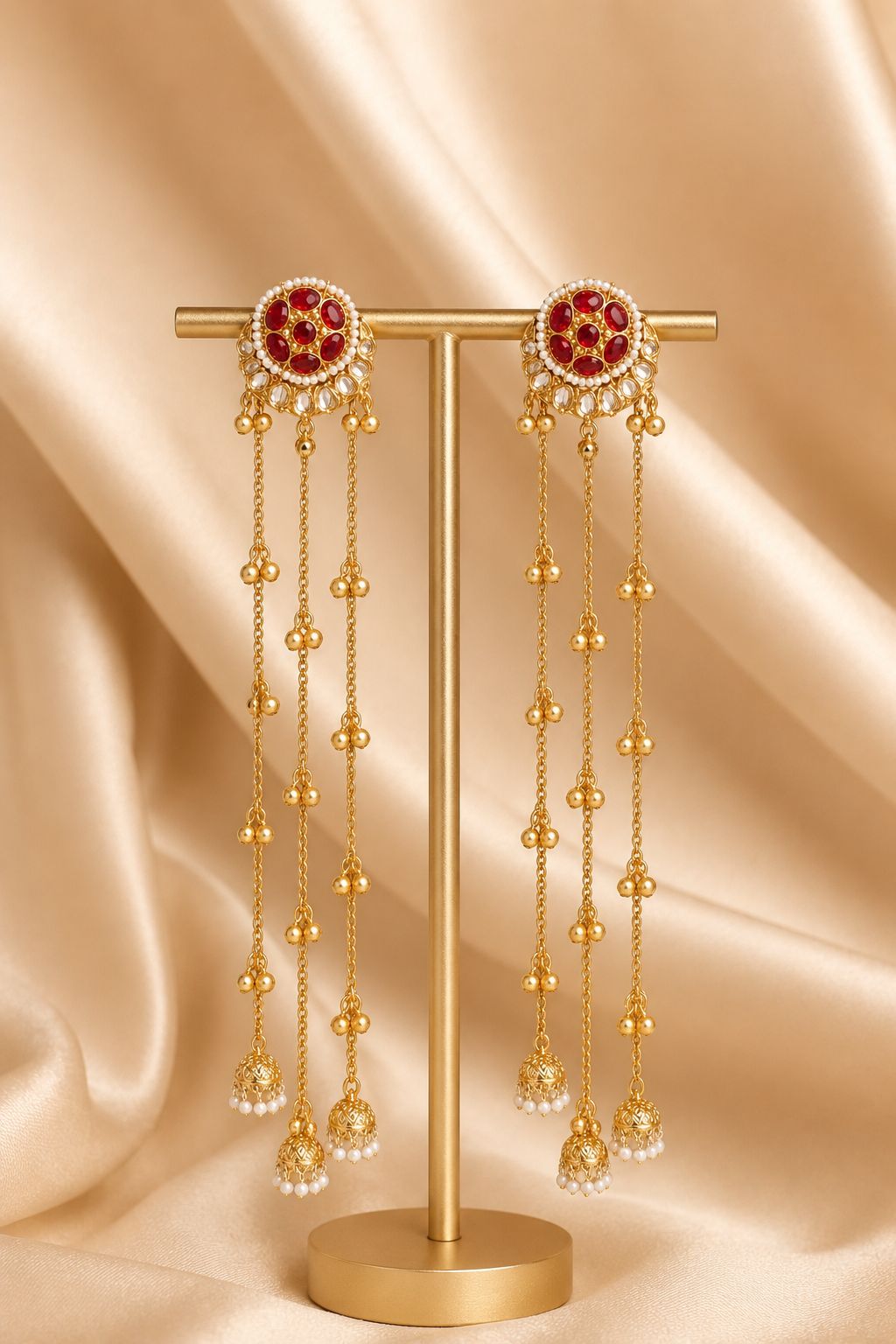 Anika Earrings Pink