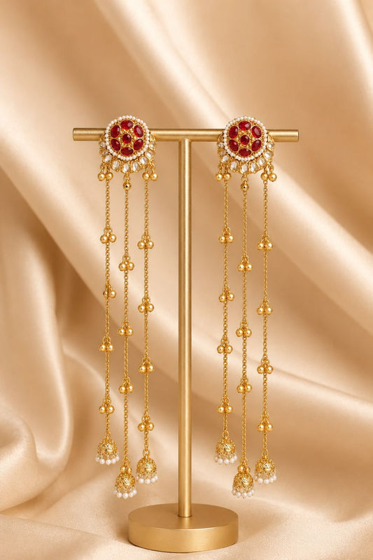 Anika Earrings Pink