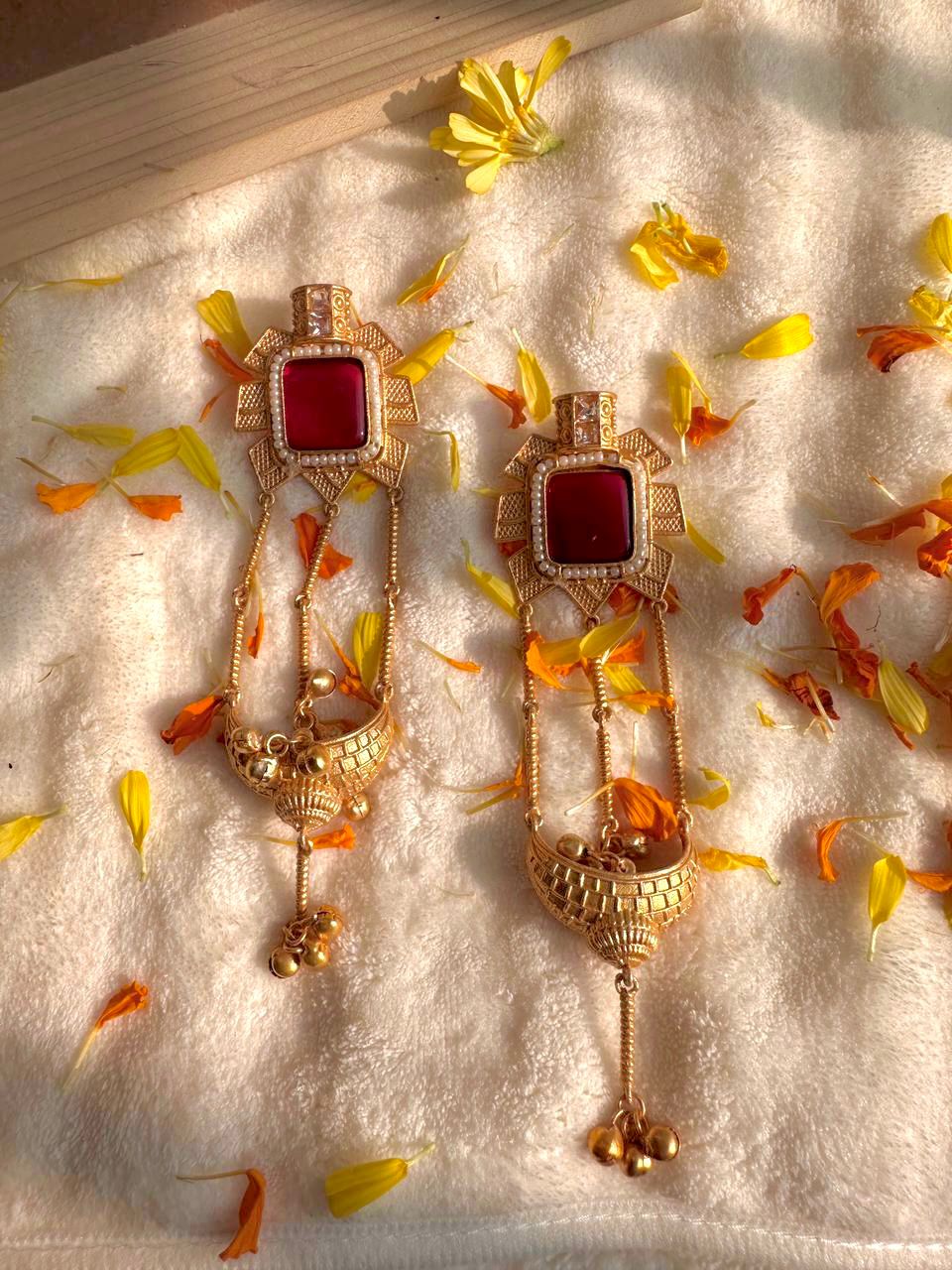 Navya Kashmiri Earrings