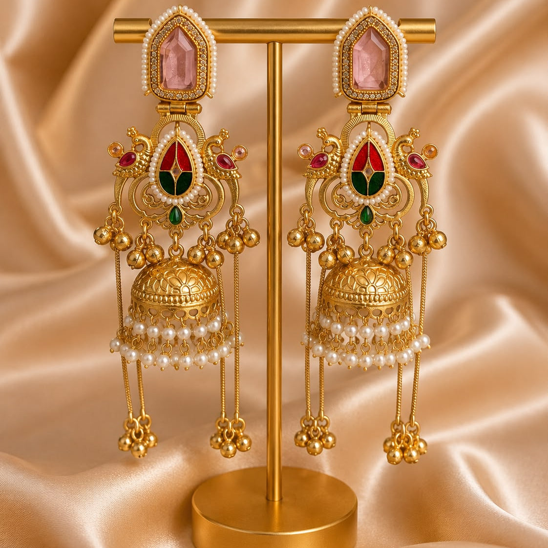 Ira  Jhumka Earrings
