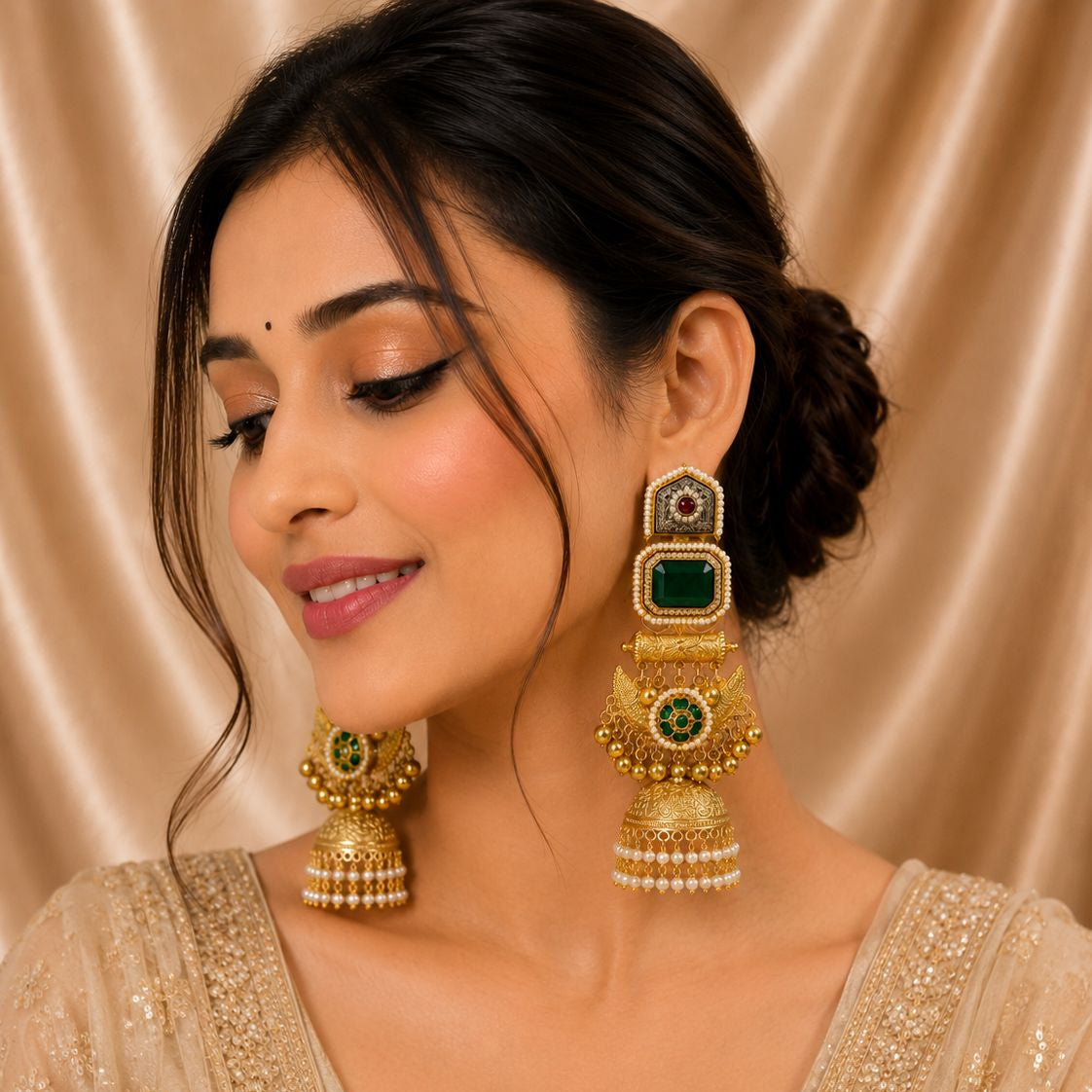 Vaidehi Rajsi Jhumkas