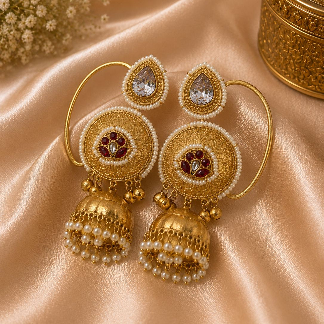 Aarohi Jhumka Earrings