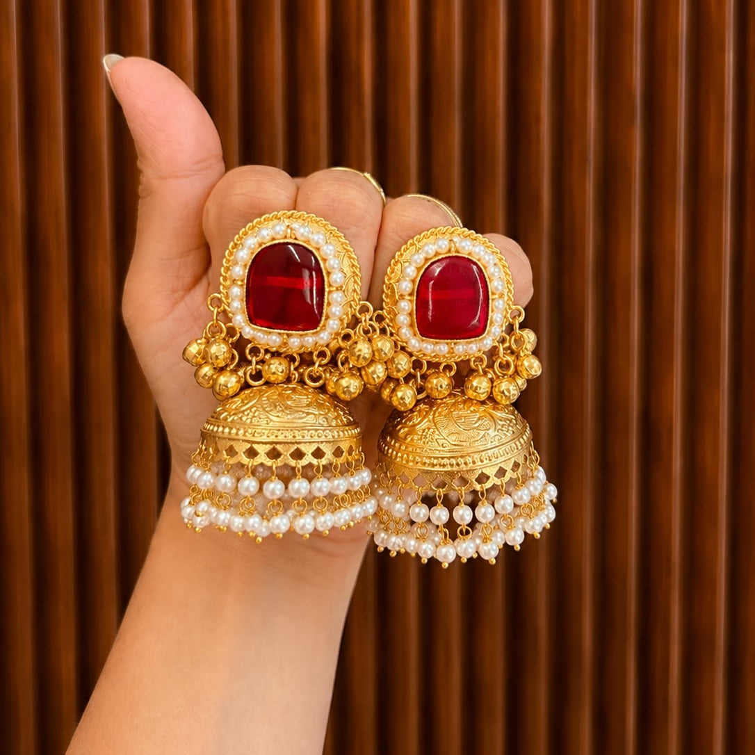 Swara Jhumka Earrings