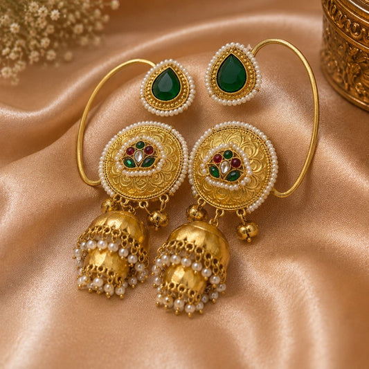Aarohi Jhumka Earrings