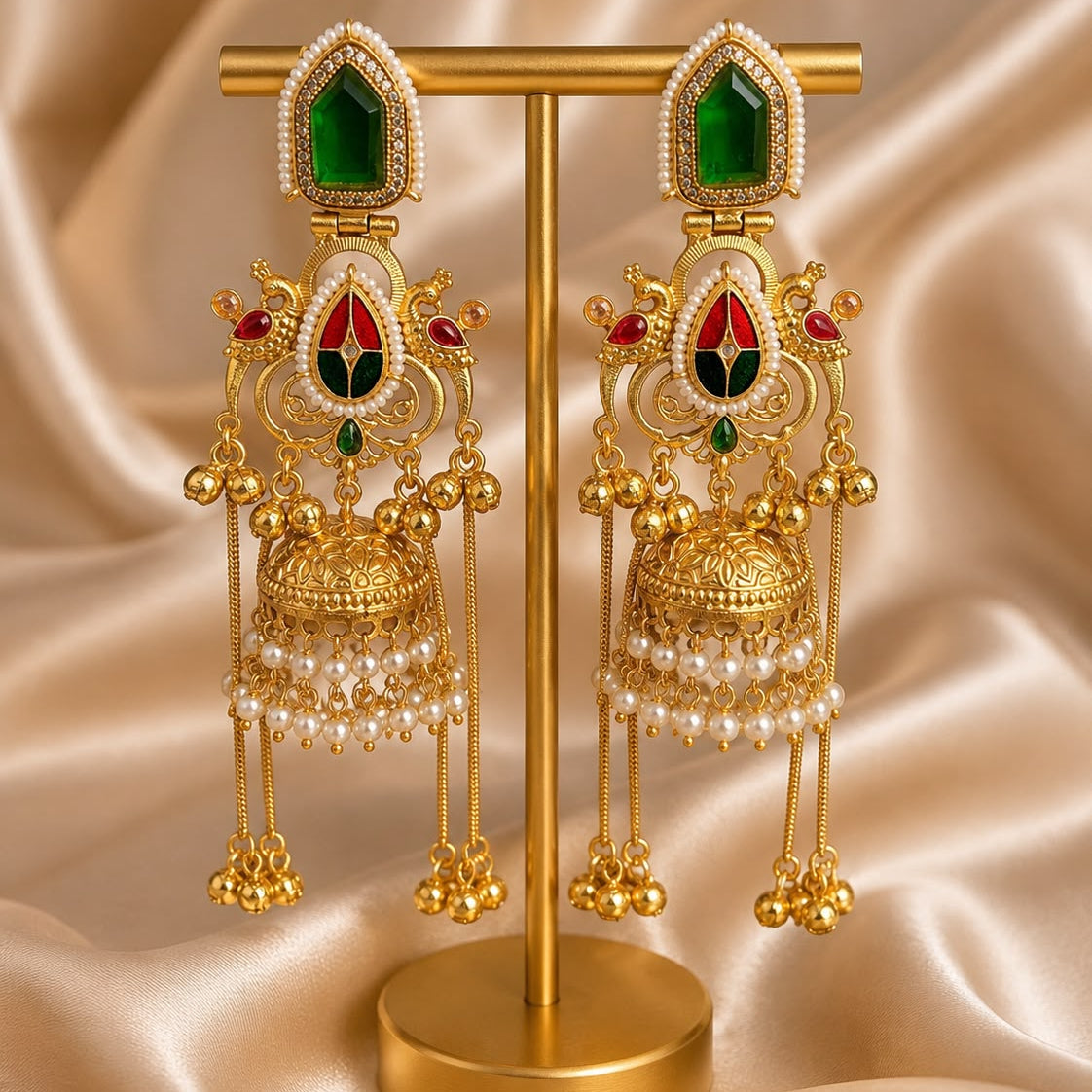 Ira  Jhumka Earrings