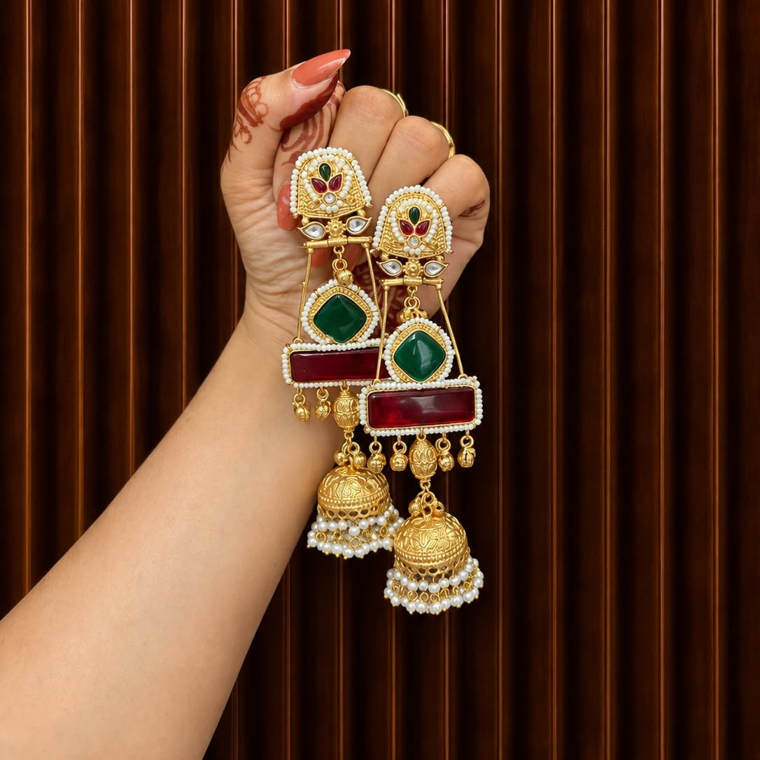 Jhalak statement Earrings