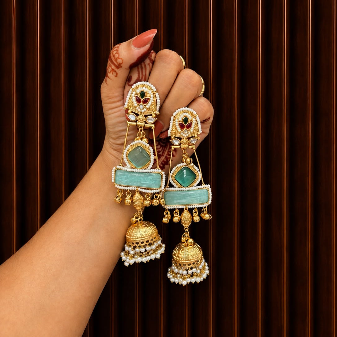 Jhalak statement Earrings