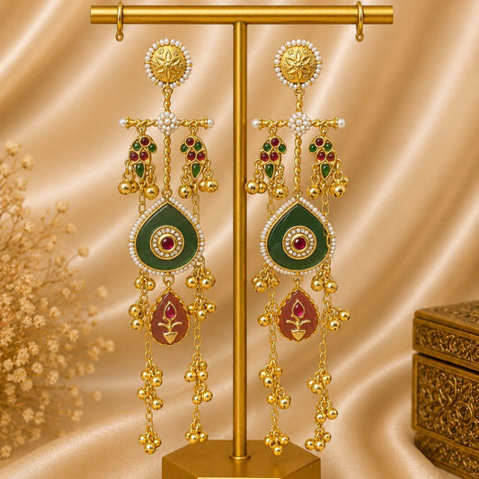 Gulnaar Long Earrings