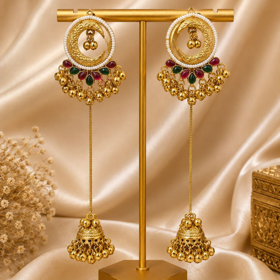 Aadhira  Jhumka Earrings
