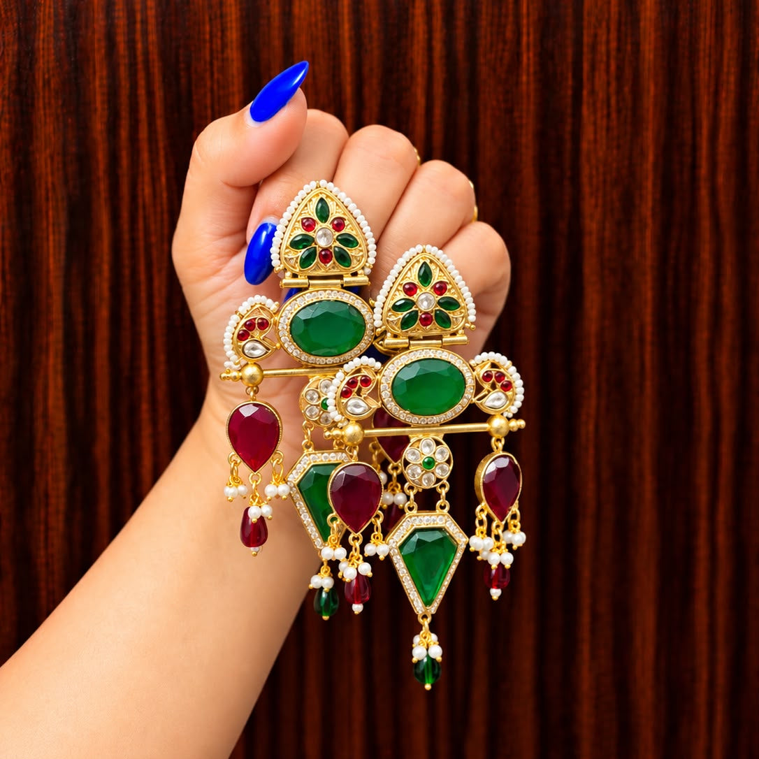 Nityani  Kemp Stone Earrings