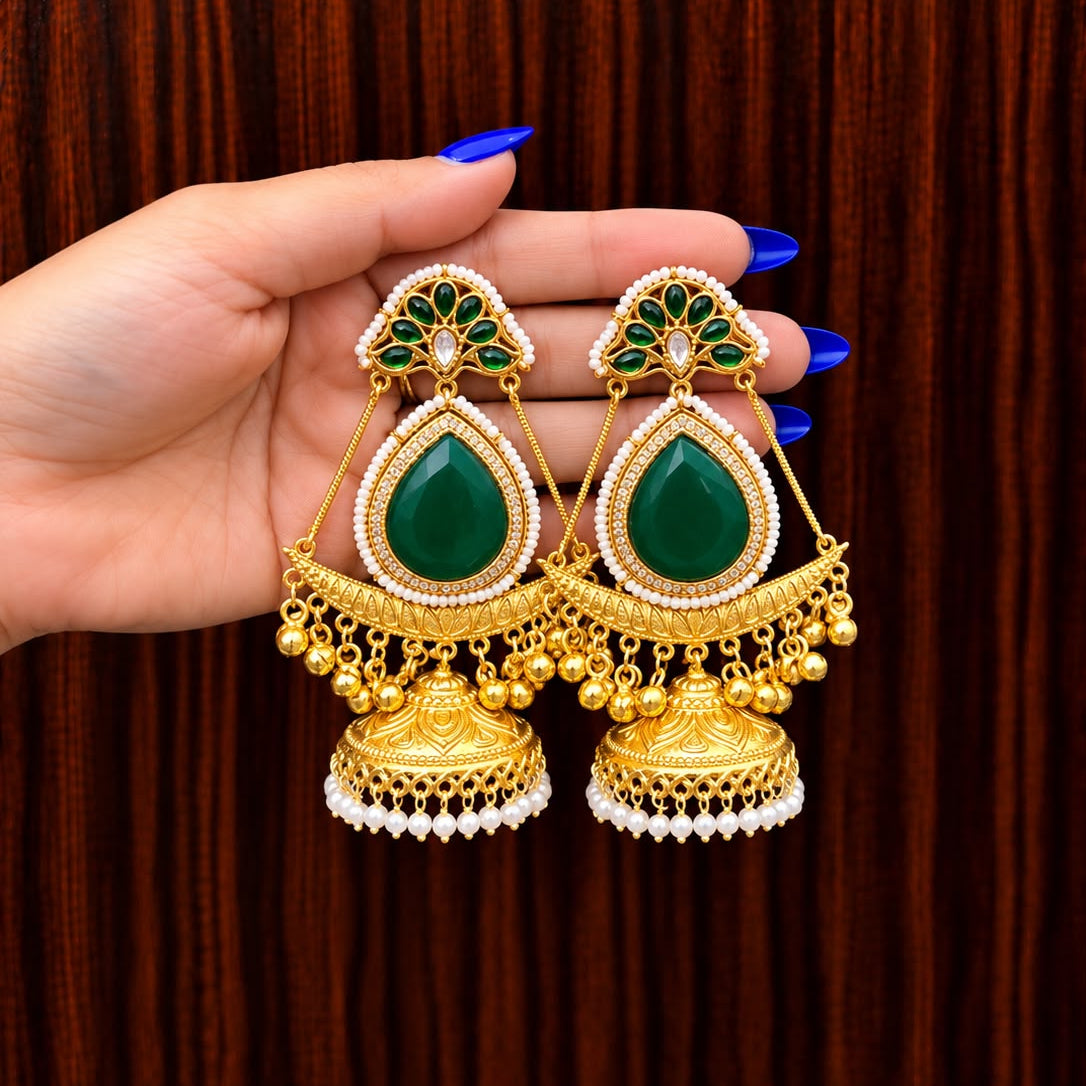 Ruvika Jumka Earrings