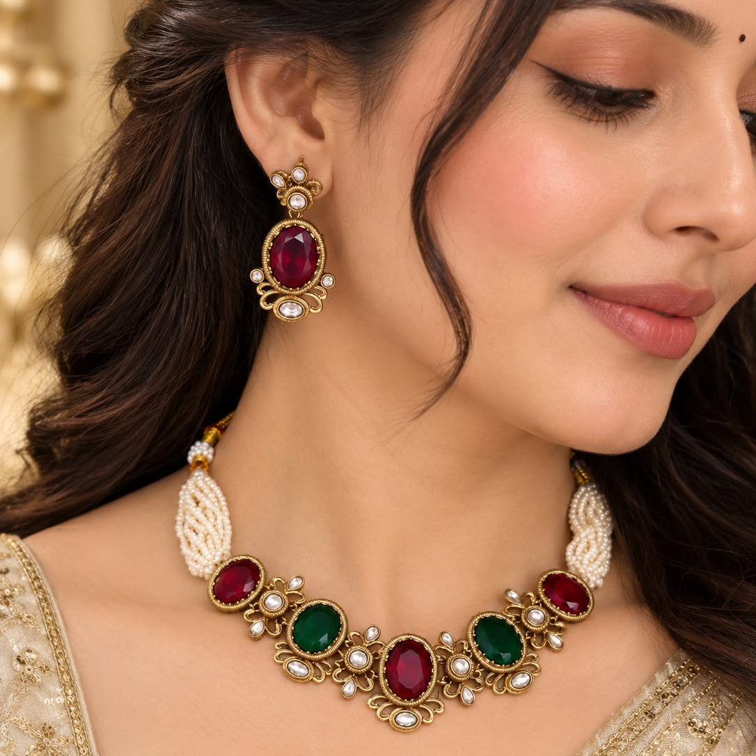 Meenali Turkish Necklace
