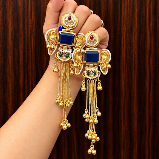 Vrinda Kashmiri Earrings