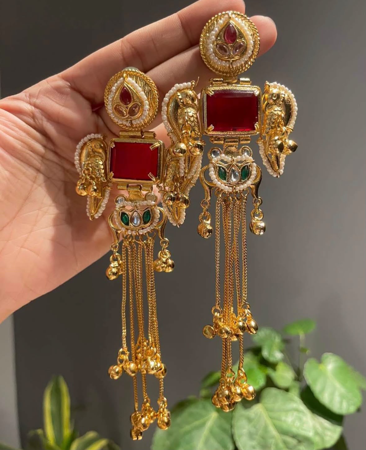 Vrinda Kashmiri Earrings
