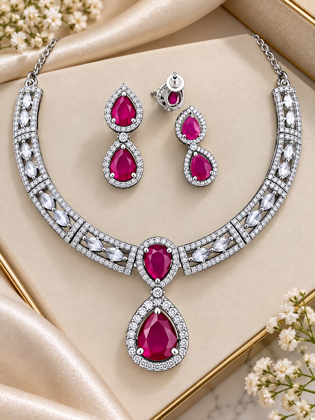Vritika AD Necklace