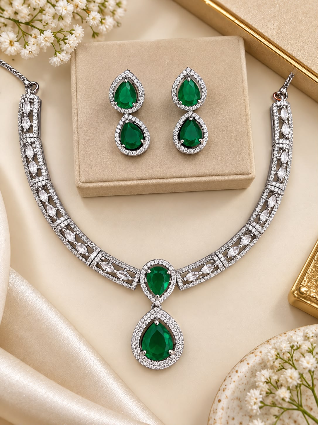 Vritika AD Necklace