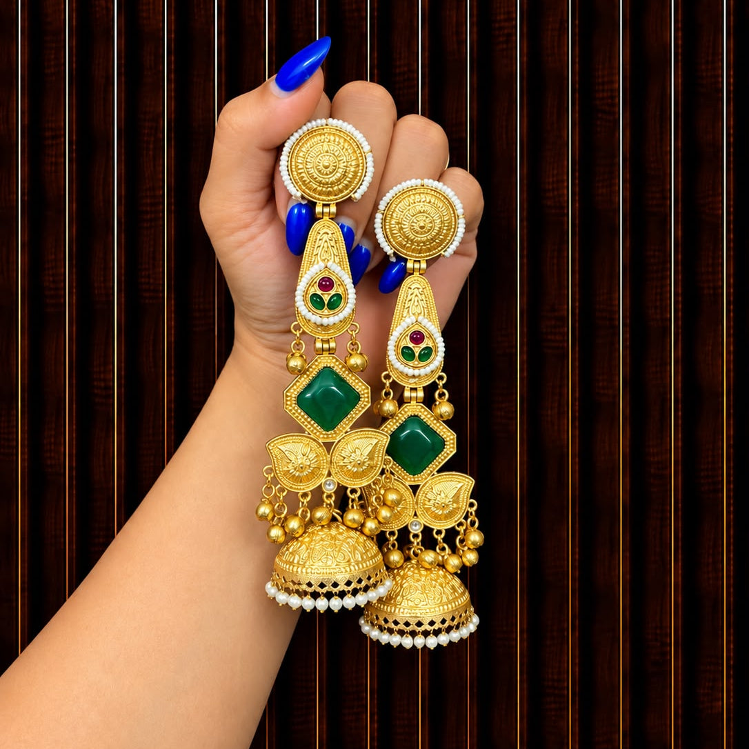 Dharna Kashmiri Earrings