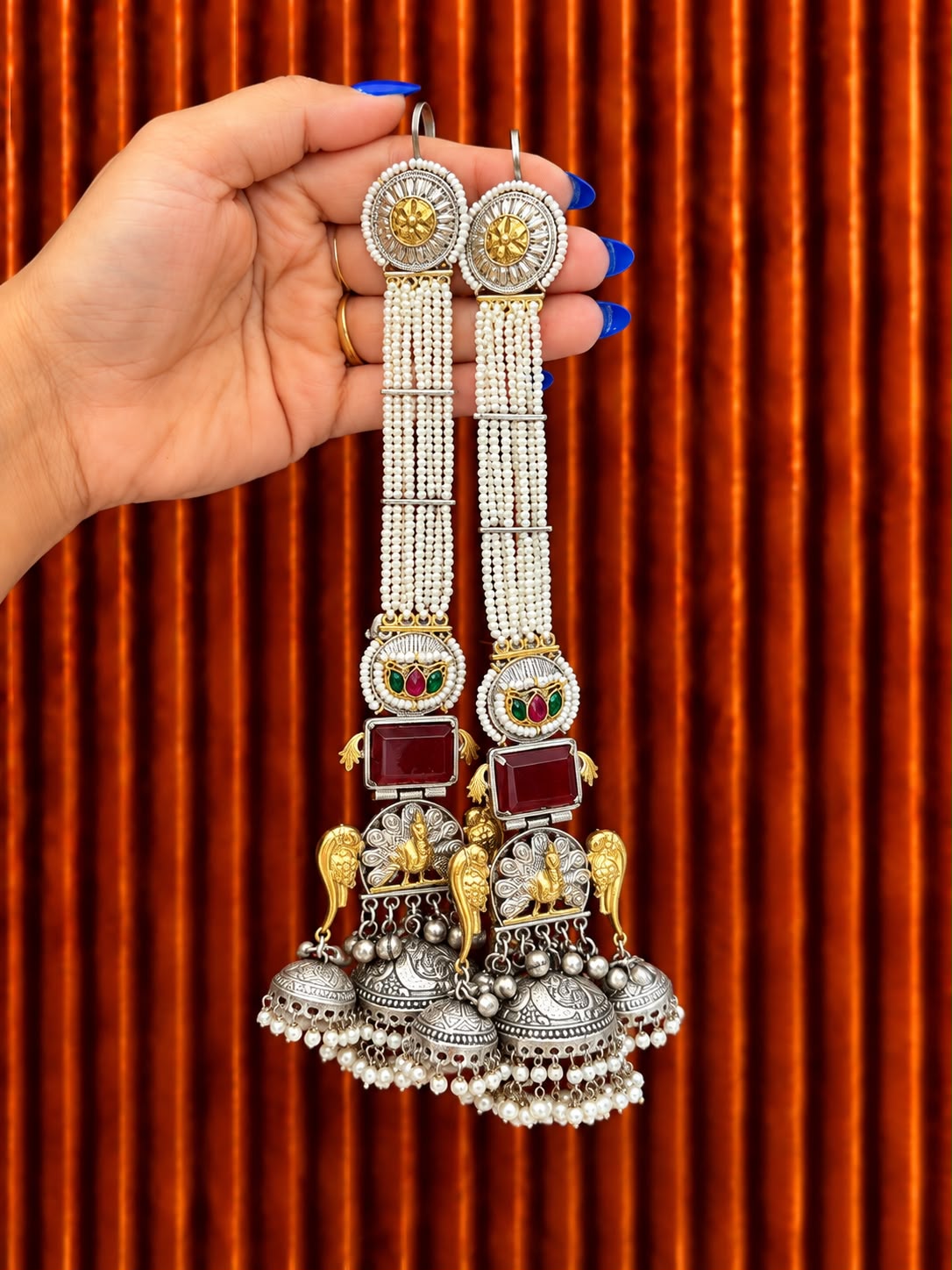 Neelima Dual tone jumka